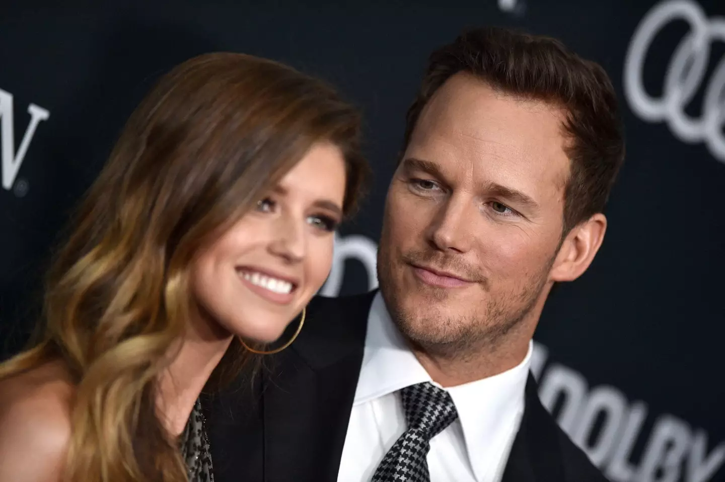 Katherine Schwarzenegger and her husband, Chris Pratt.
