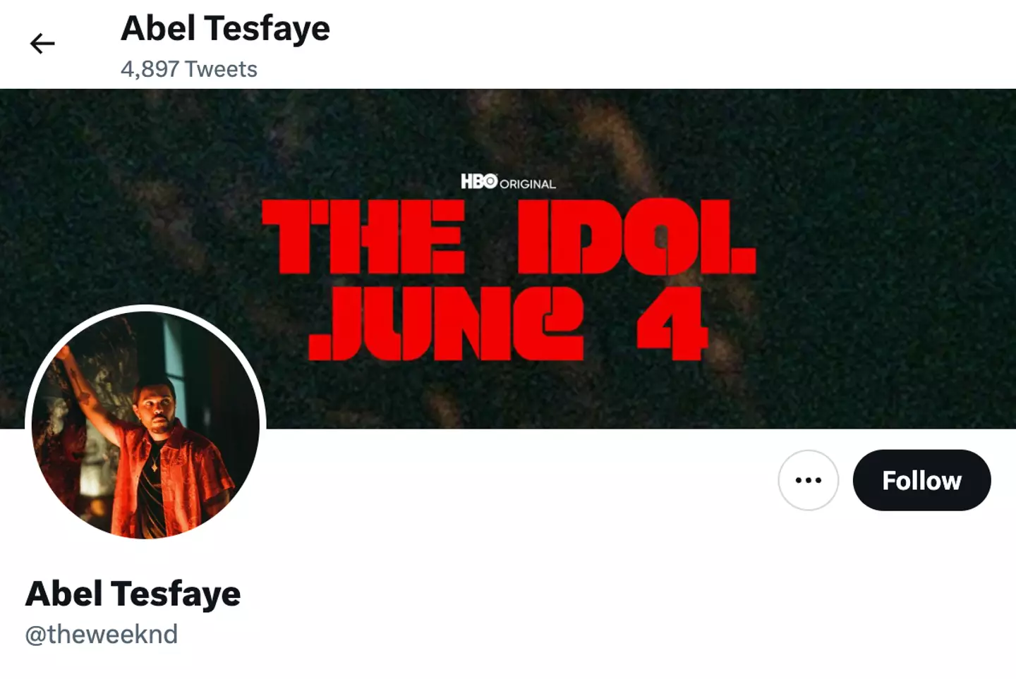 "We’re still calling him The Weeknd."