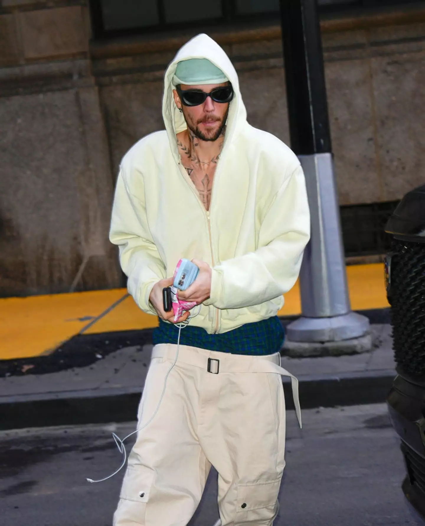 The star was spotted in New York this month looking tired (XNY/Star Max/GC Images)