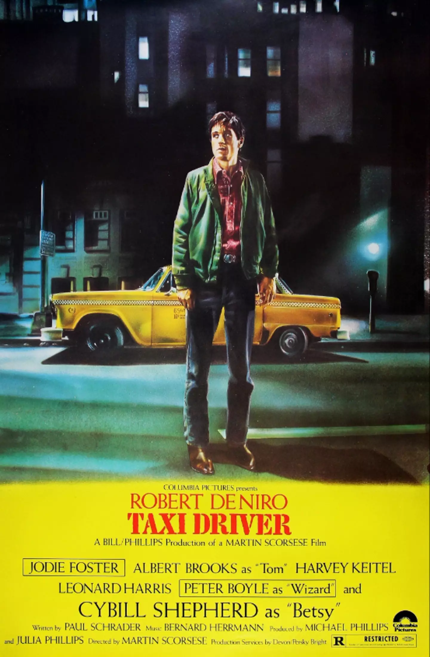 Taxi Driver is widely regarded as one of the best films ever made.