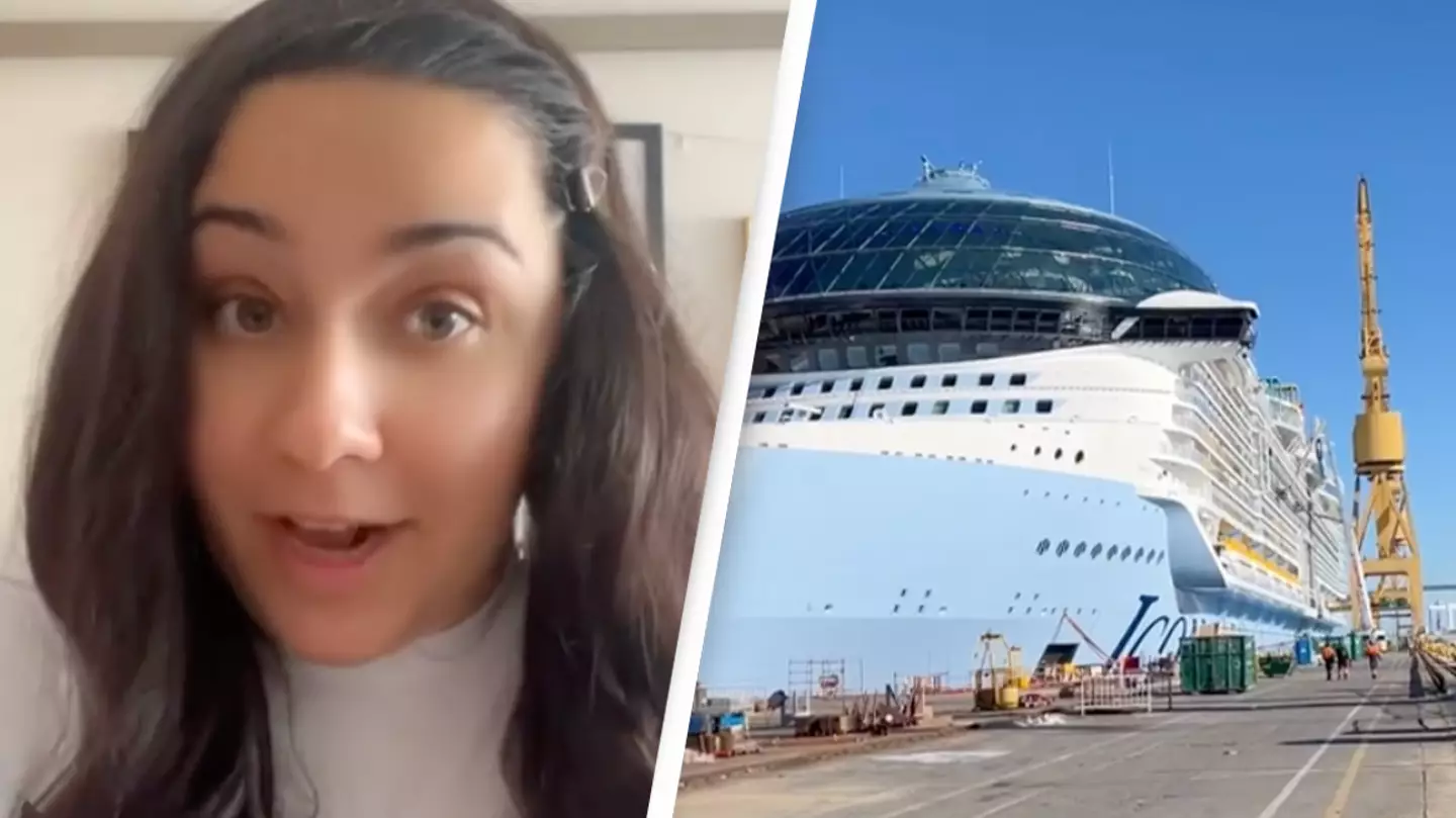 Woman who works on world’s largest cruise ship shares behind the scenes of what it’s like inside