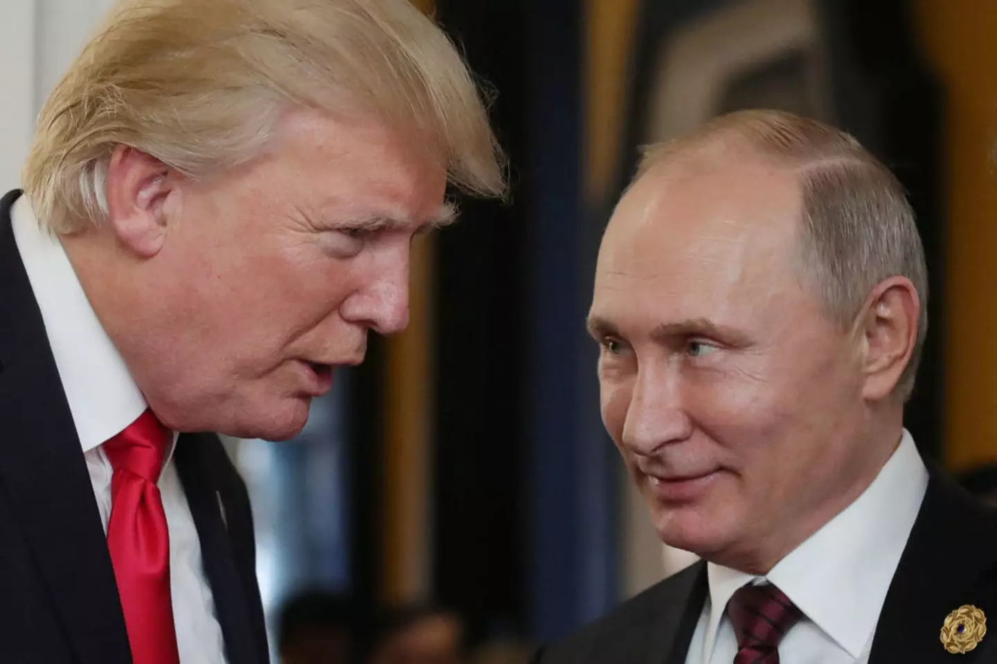 Donald Trump threatened tariffs against Russia if it doesn't reach a peace deal with Ukraine (MIKHAIL KLIMENTYEV/SPUTNIK/AFP via Getty Images)
