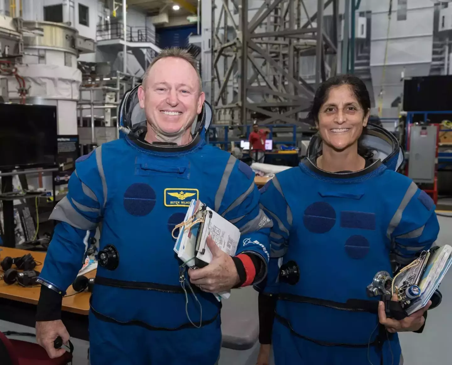 The astronauts may not return to Earth until 2025. (NASA)