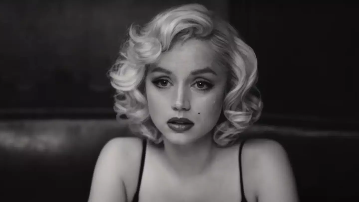 Ana de Armas played iconic US star Marilyn Monroe in Blonde.
