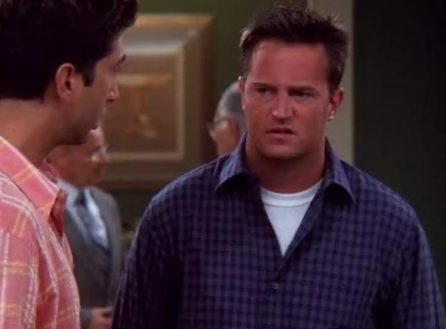 Perry starred as Chandler for 10 years in Friends.