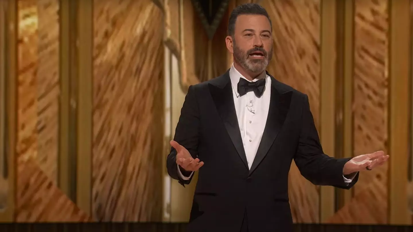 Jimmy Kimmel worked in a dig at his longtime 'rival' Matt Damon during the Oscars.