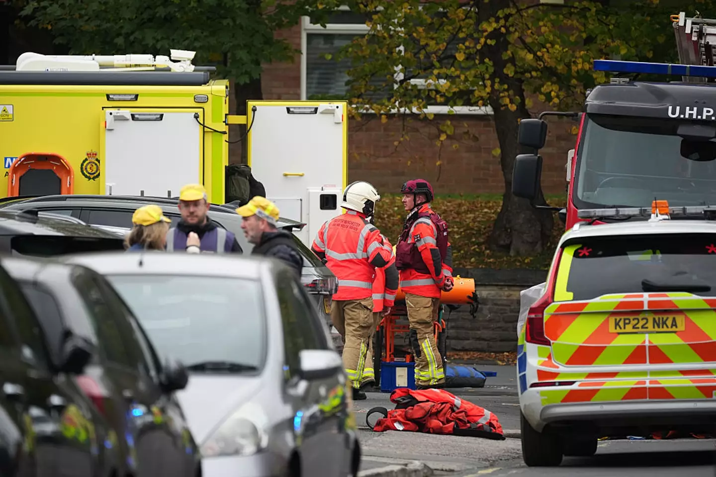 The attack took place in the Crumpsall suburb of Manchester, England (Christopher Furlong/Getty Images)