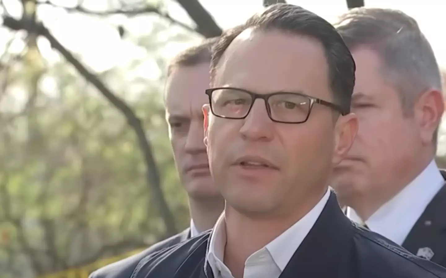 The governor held a press conference on April 13 (CBS Philadelphia)