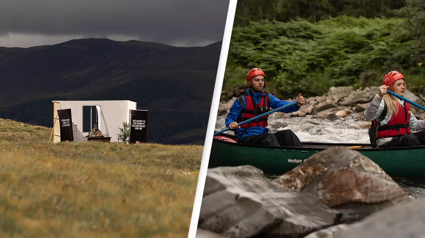 What happened when The Army opened it's most remote recruitment centre