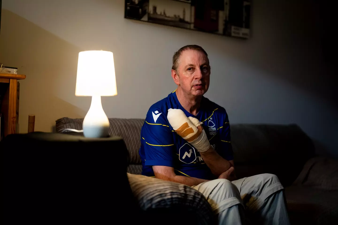 Stephen Crean recalled his experience onboard the train (Jordan Pettitt/PA Wire)