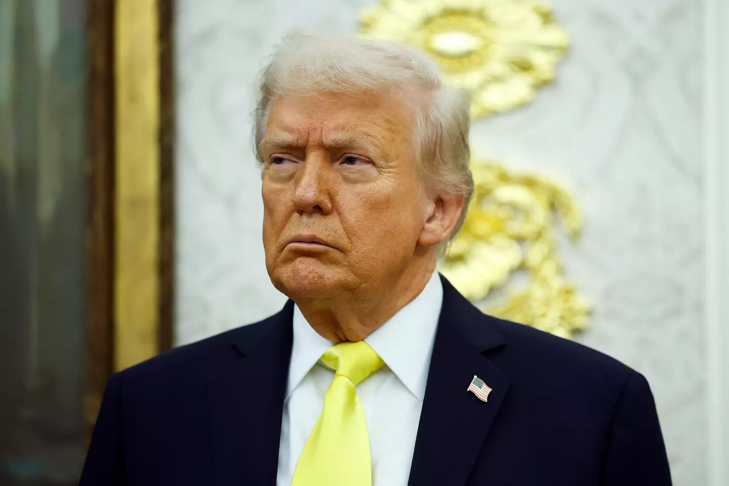 Trump has previously said there is 'virtually no inflation' in the US (Kevin Dietsch/Getty Images)