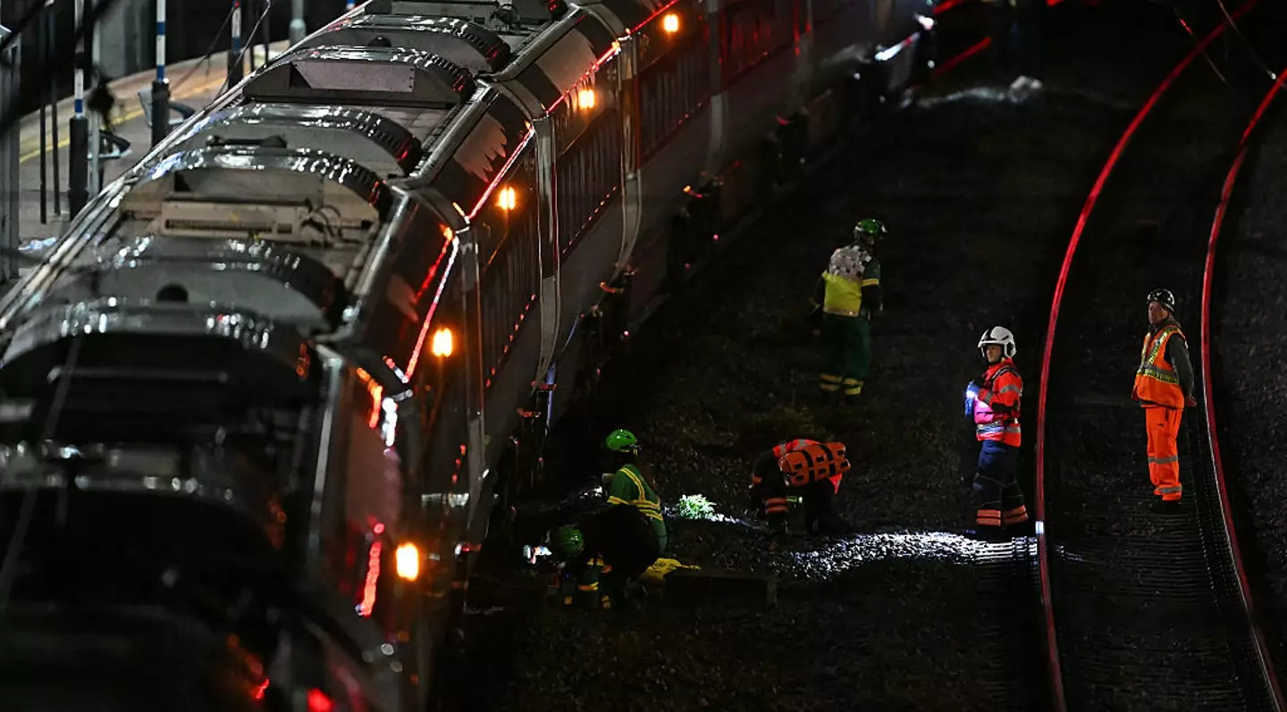 Stories of the heroic and brave actions of others on the bloody train journey are coming to light (JUSTIN TALLIS/AFP via Getty Images)