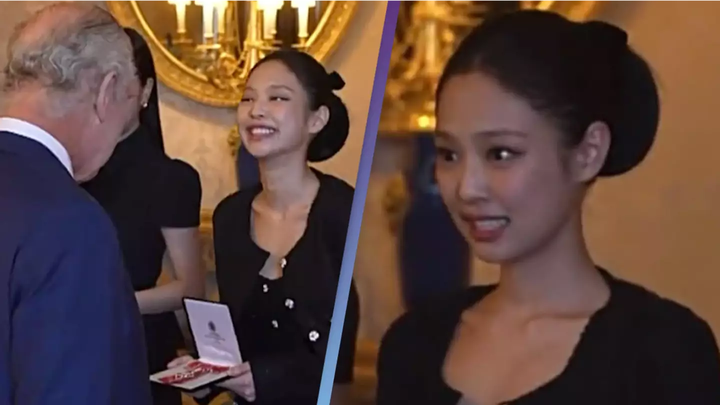 Blackpink's Jennie's awkward response to King Charles III goes viral as she's given honor