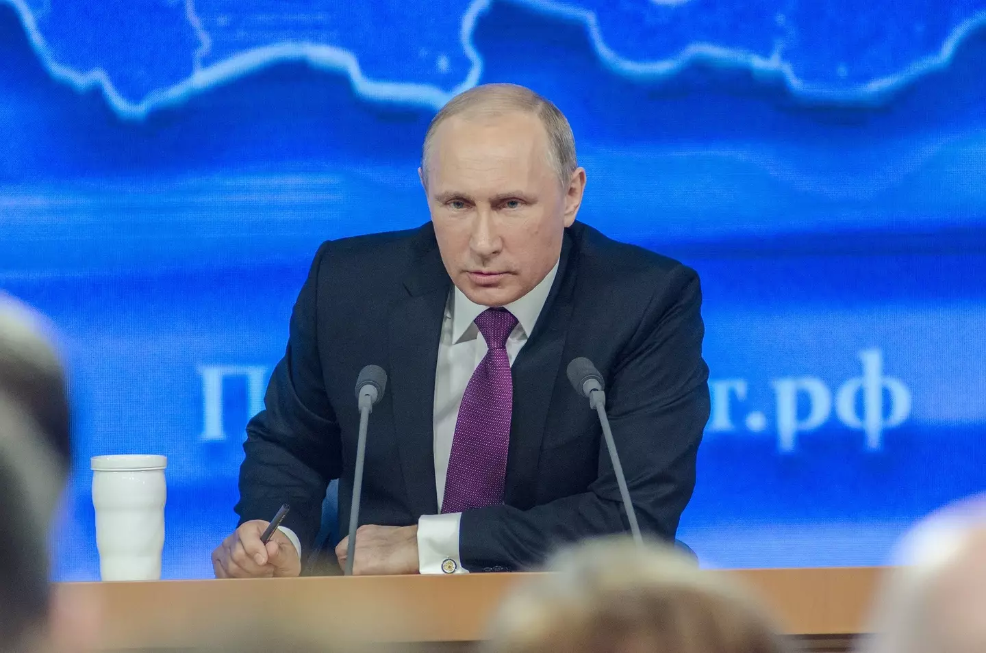 Putin was not at the Kremlin at the time of the alleged attack.