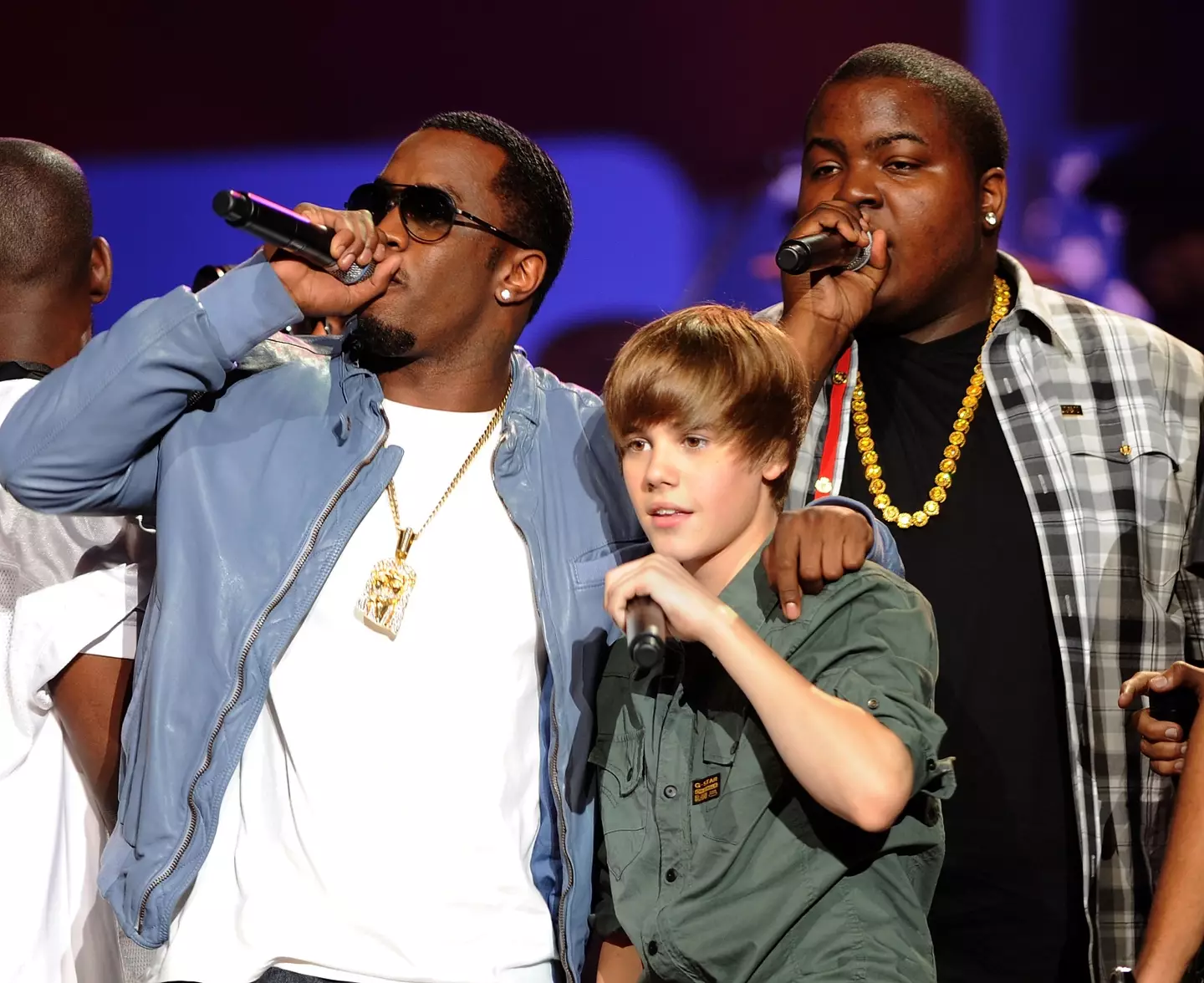 Rumors about Sean Combs and Justin Bieber swirled online (Larry Marano/Getty Images)