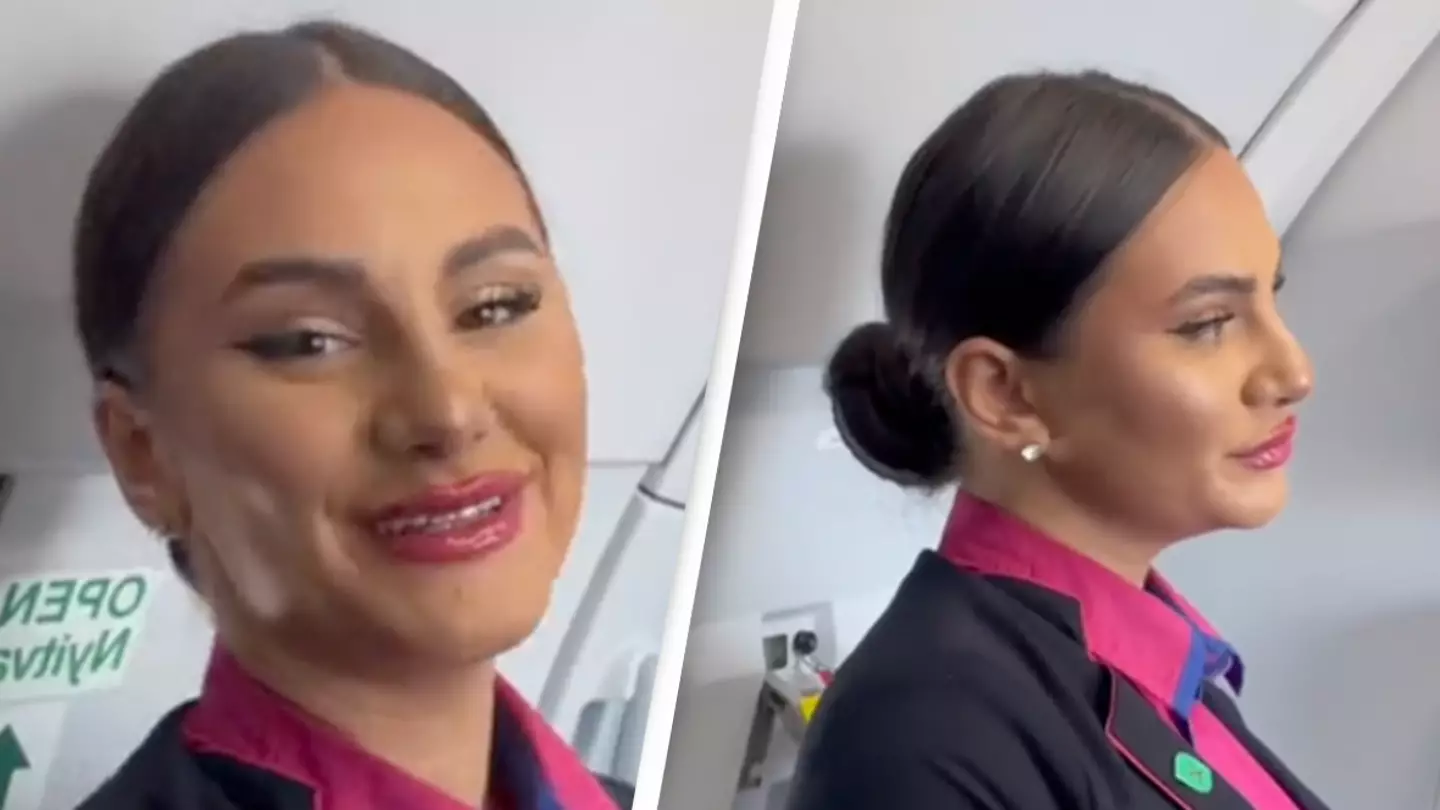 Flight attendant shows why your answer is very important when they say ‘hello’ as you get on plane
