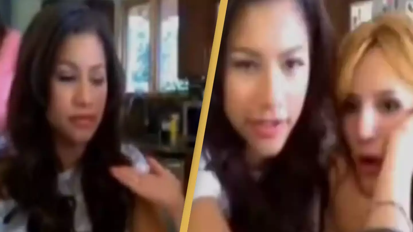Old video resurfaces online of Bella Thorne and Zendaya having a very awkward moment