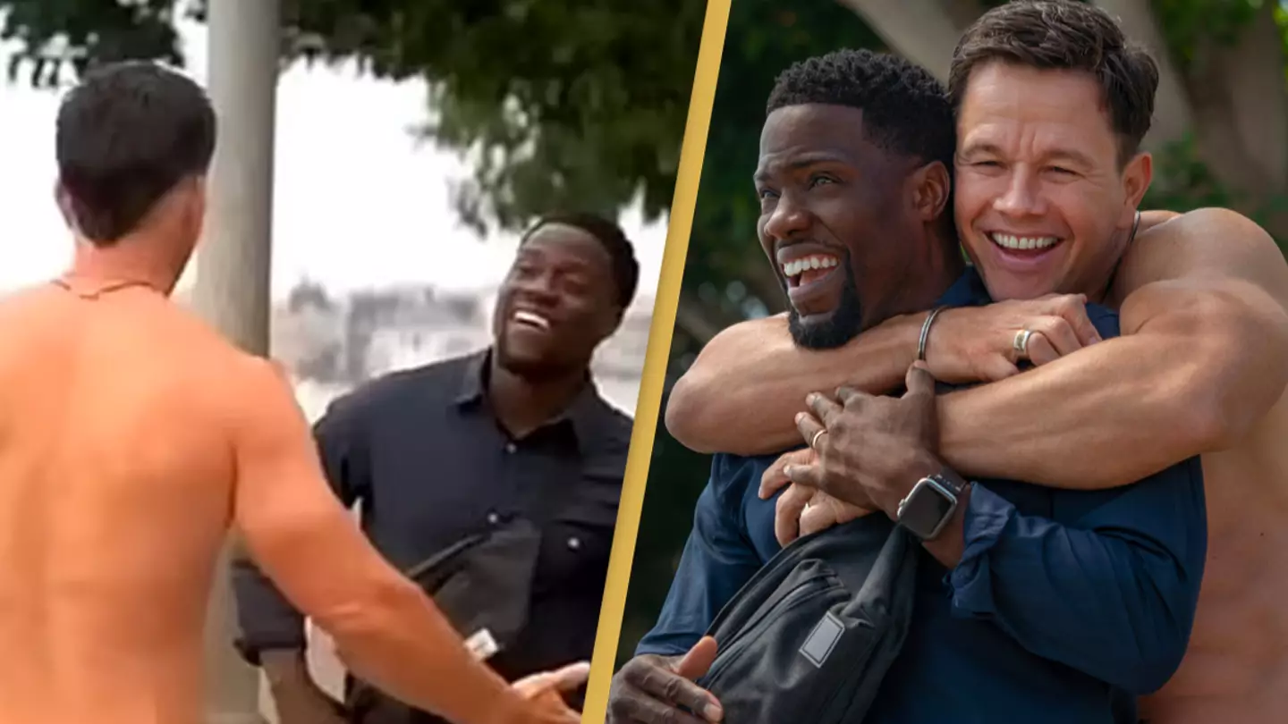 Mark Wahlberg explains how Kevin Hart got him naked for Netflix comedy