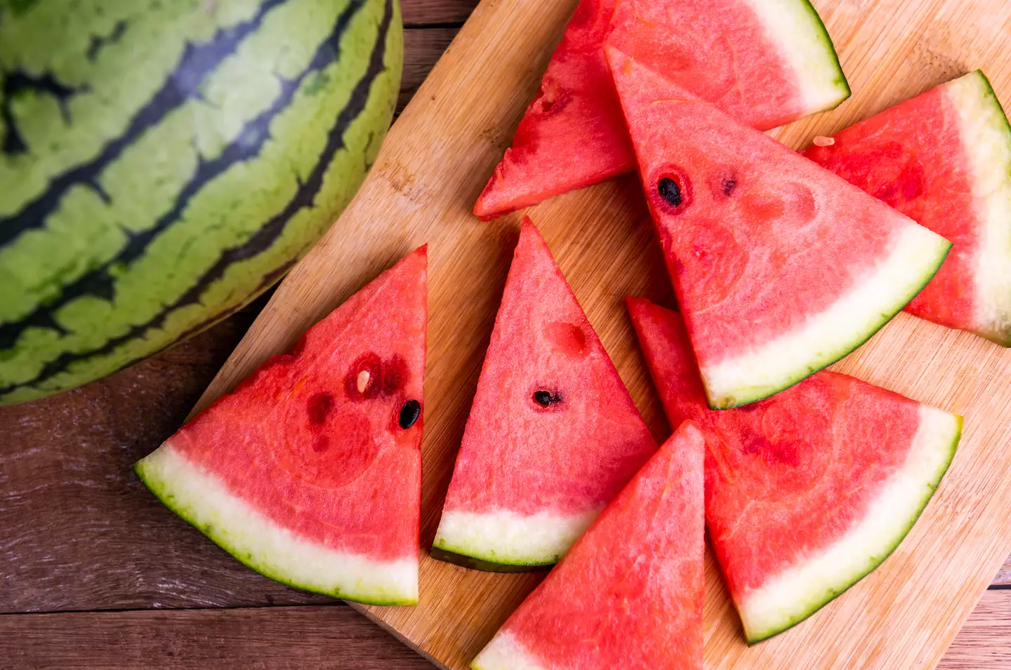 Watermelon has been tied to other health benefits as well as potential improvements to those suffering with ED (Getty Stock Image)