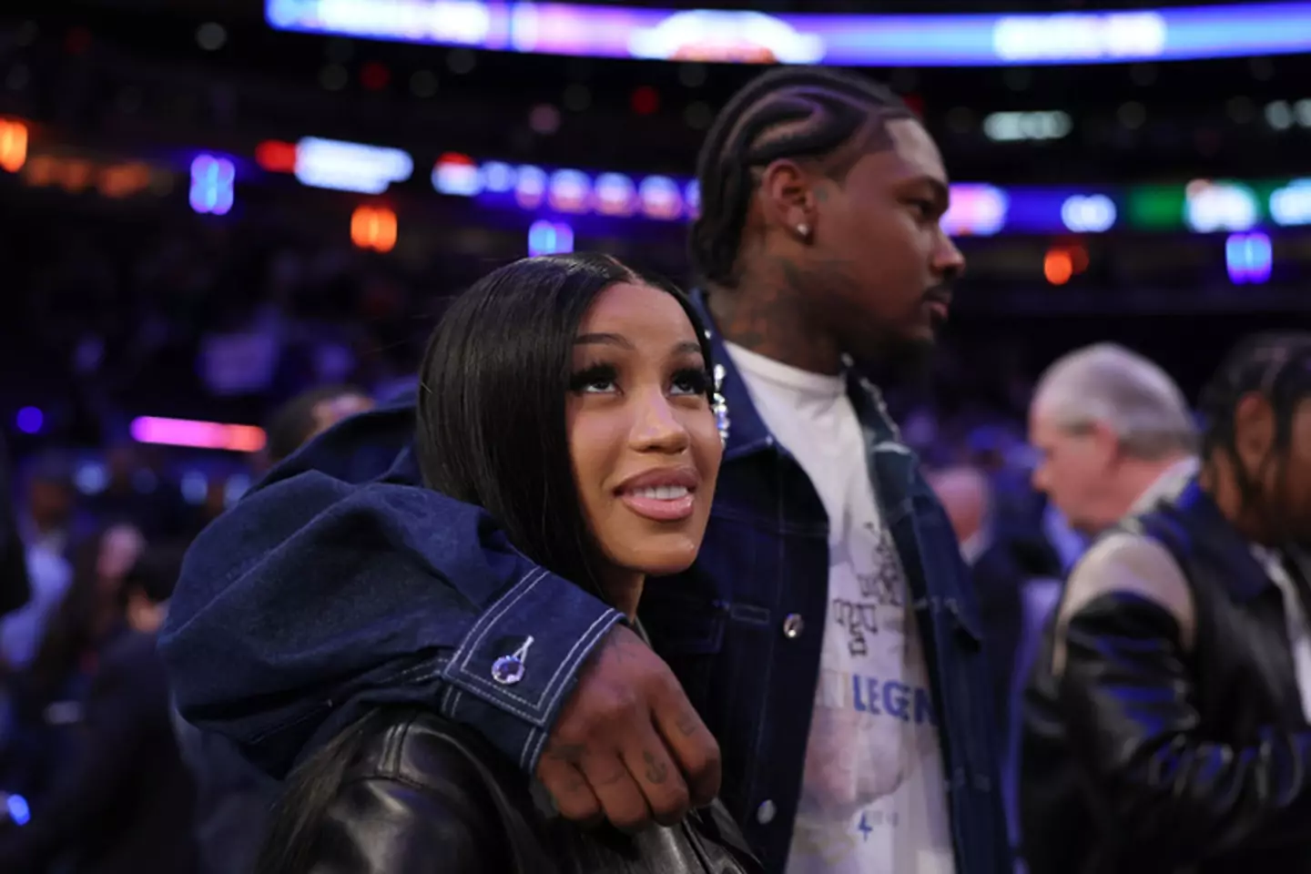 Cardi B and Stefon Diggs are expecting their first baby together (Elsa/Getty Images)