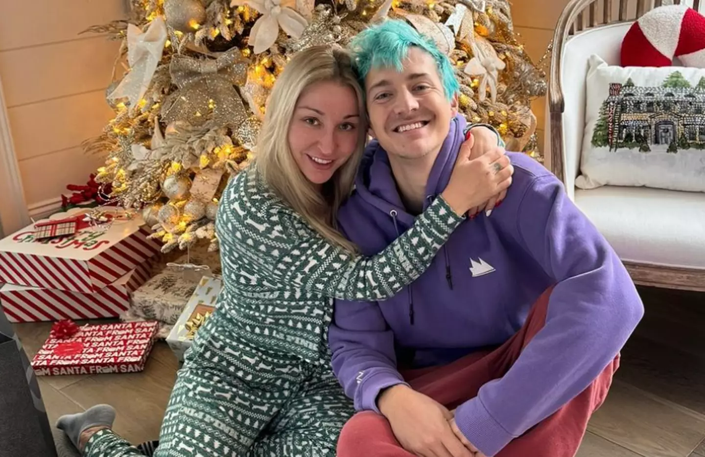 Ninja's wife Jessica Blevins booked him in for the annual check-up.