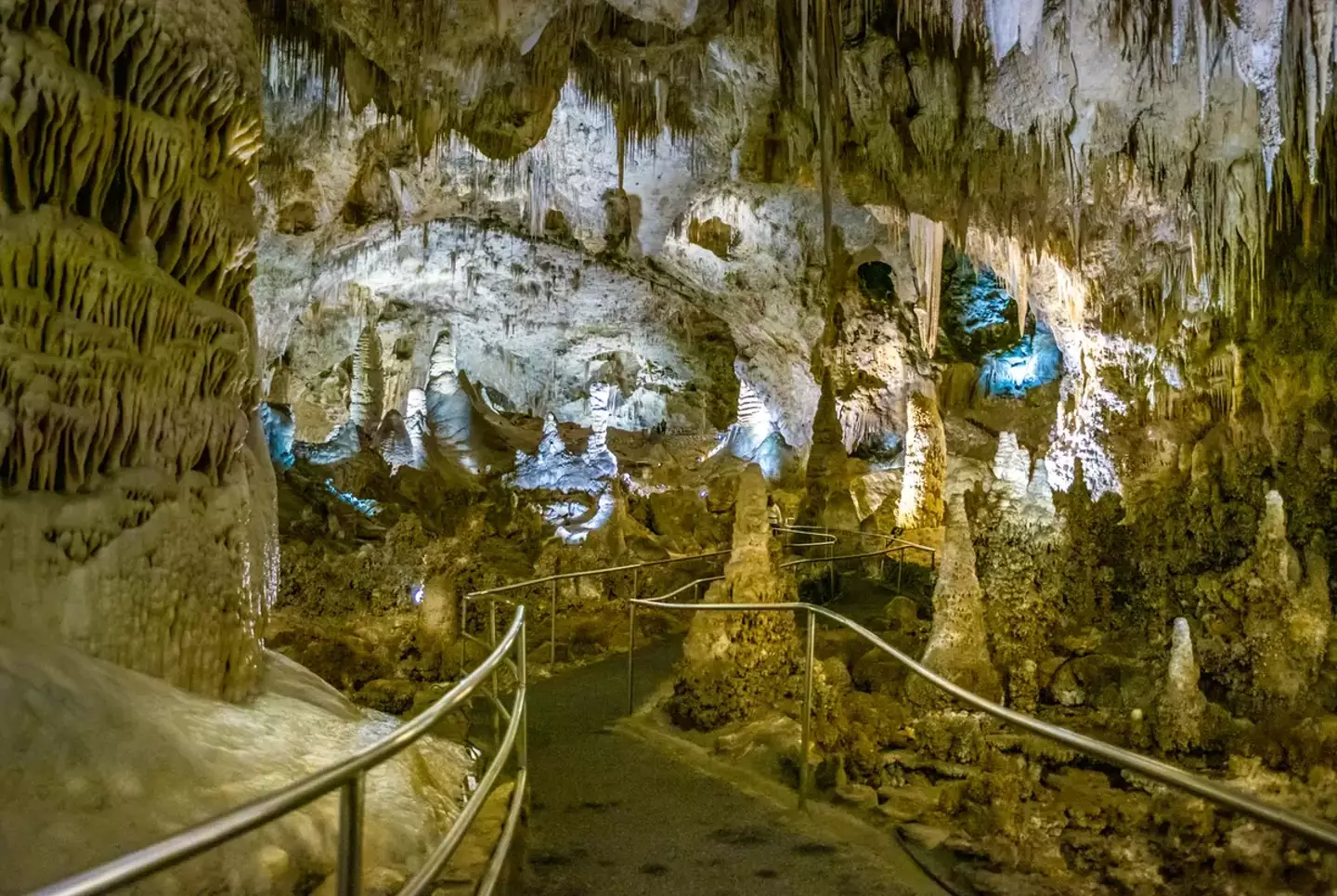 The Carlsbad Caverns National Park issued a dire warning to anyone thinking of disposing of their garbage in the ancient caves (Carlsbad Caverns National Park/Facebook)