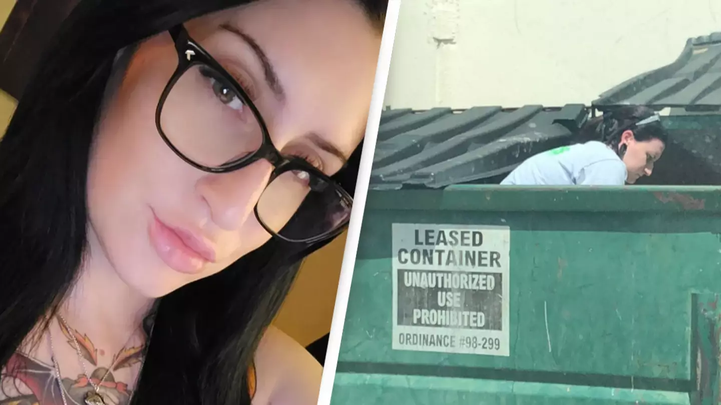 Woman reveals how she earns more than $76,000 as a full-time dumpster diver