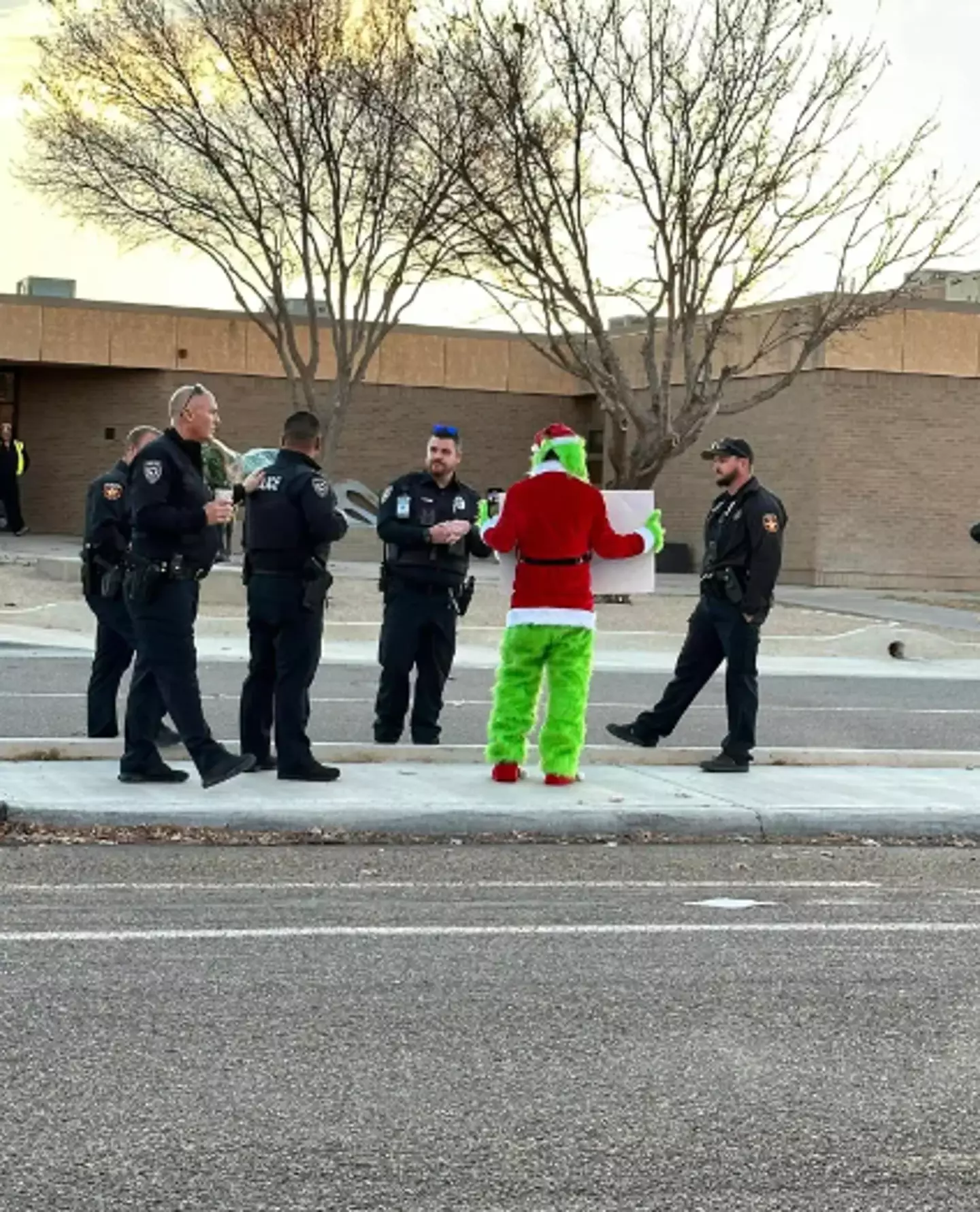 The police even got involved.