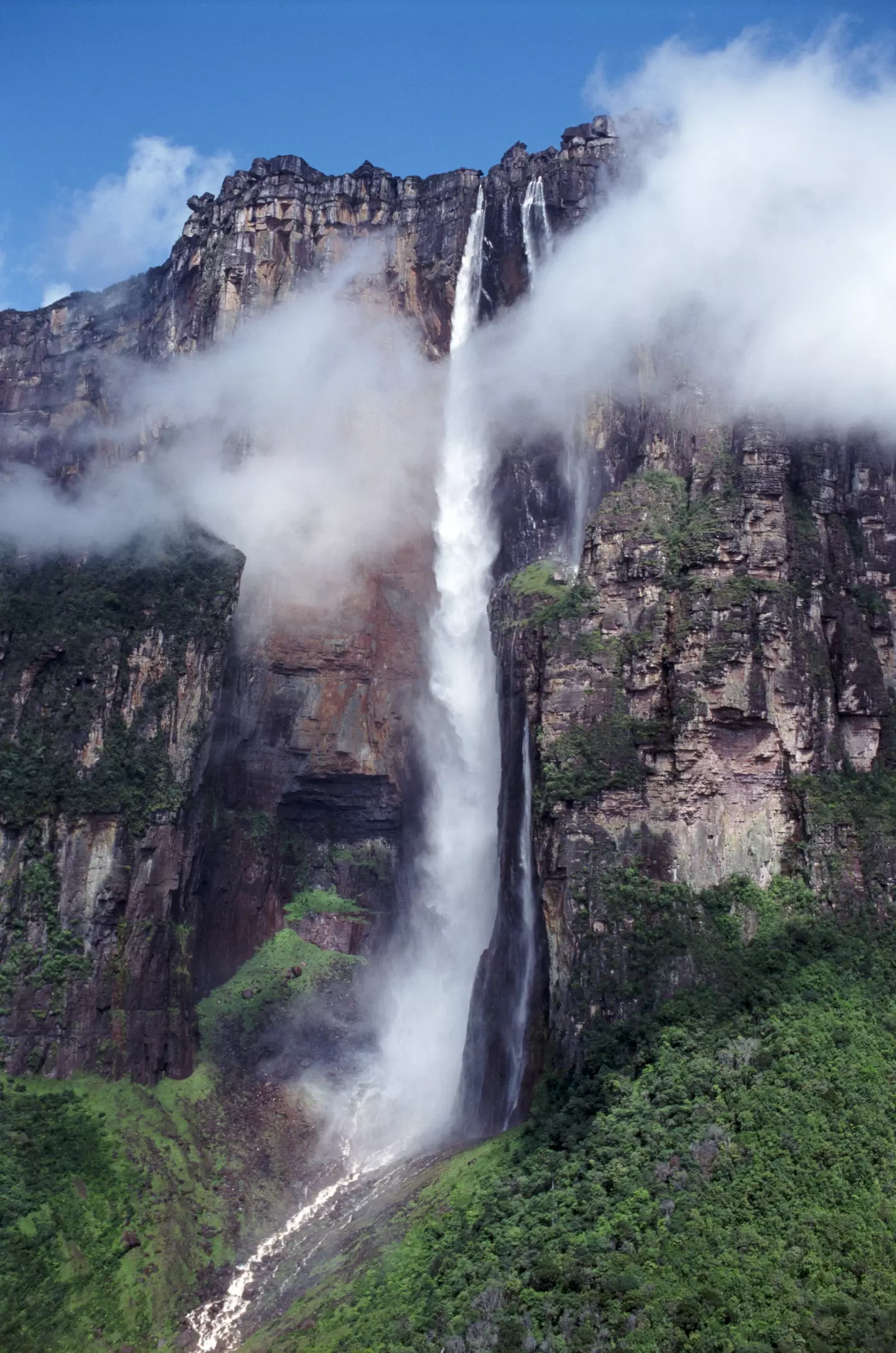 It's a bigger drop than Angel Falls as well.