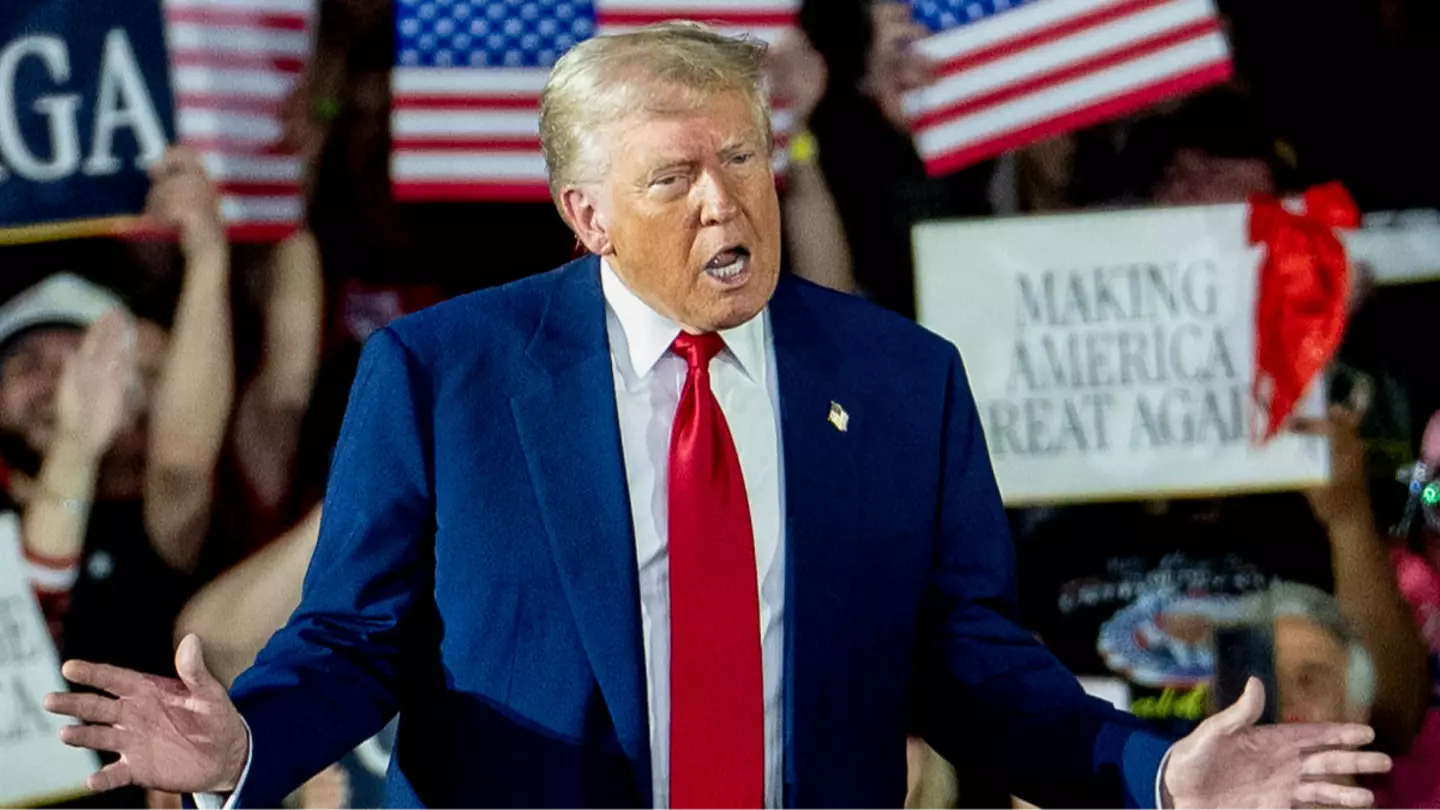 Awkward moment Donald Trump gets laughed at in own Town Hall after making bizarre claim about presidency