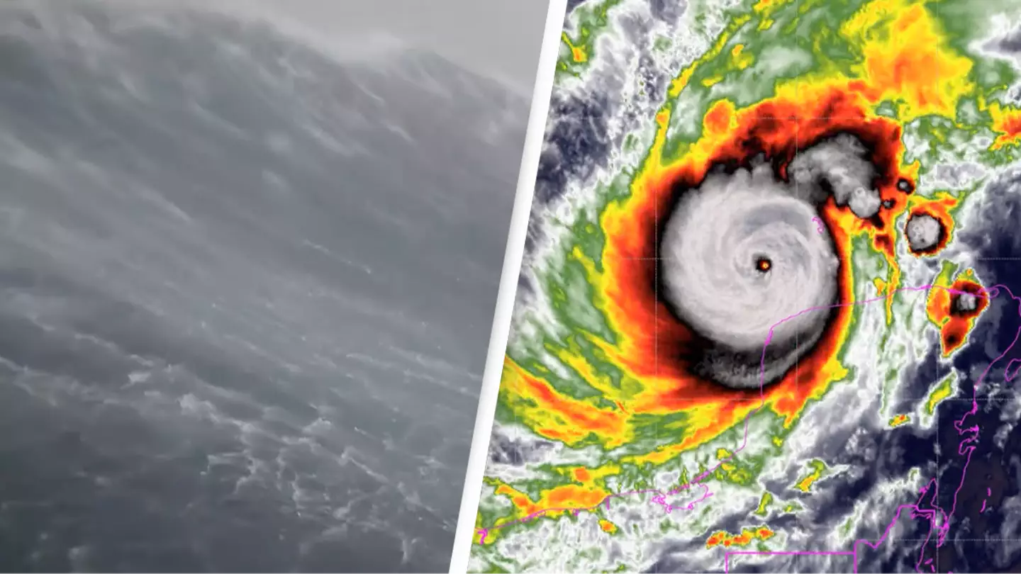 Harrowing drone footage shows ‘insane’ 28 foot wave caused by Hurricane Milton