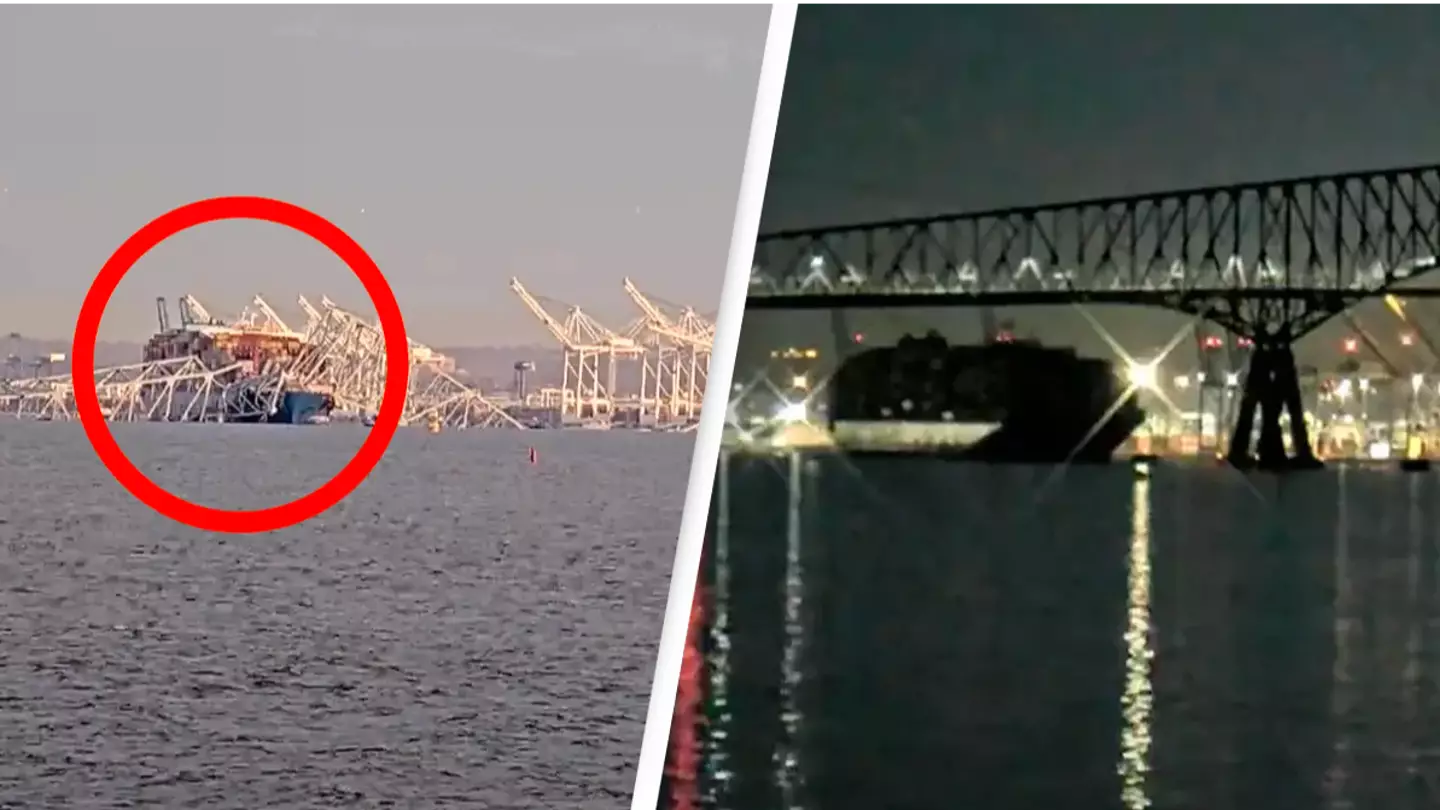 Ship that crashed into Baltimore bridge also crashed in port in 2016
