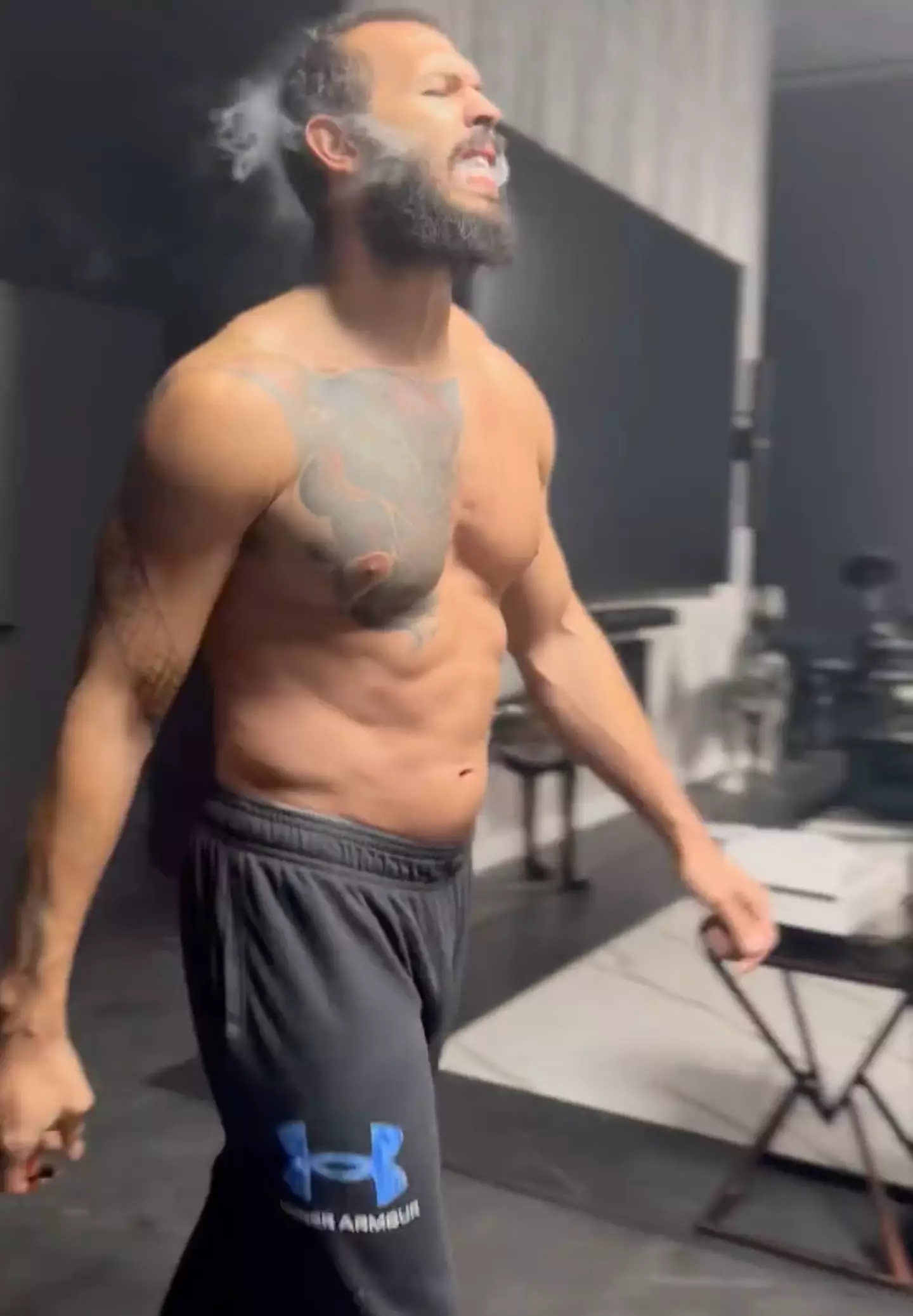 Tate was recently put under house arrest.