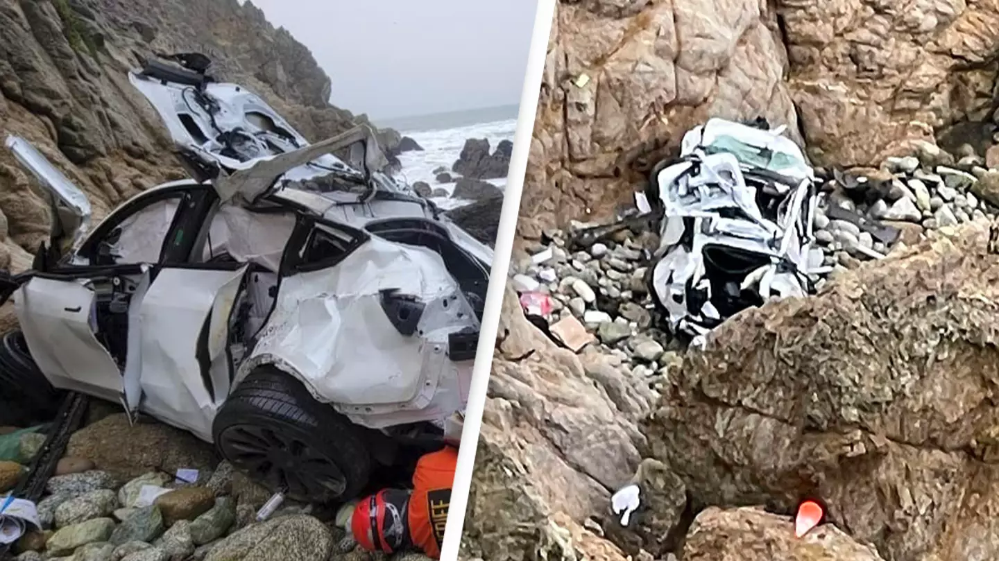 Father accused of intentionally driving family off cliff charged with attempted murder