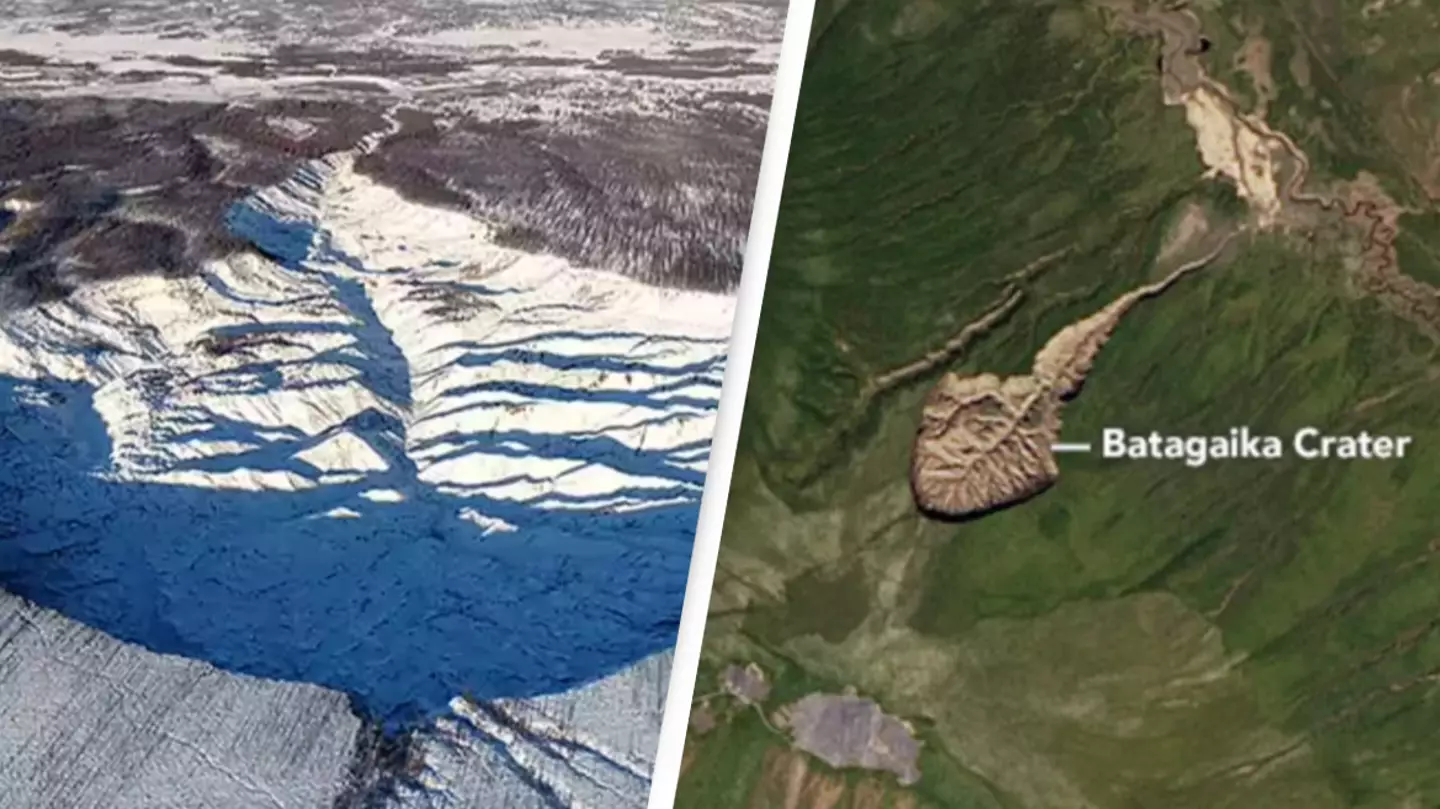 Giant Siberian 'Gateway to Hell' has tripled in size and scientists believe 'we can learn' a lot from it