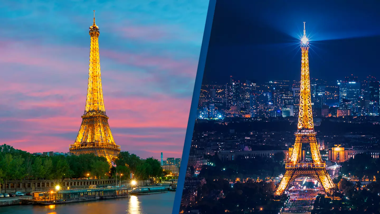 You need permission to take pictures of the Eiffel Tower at night
