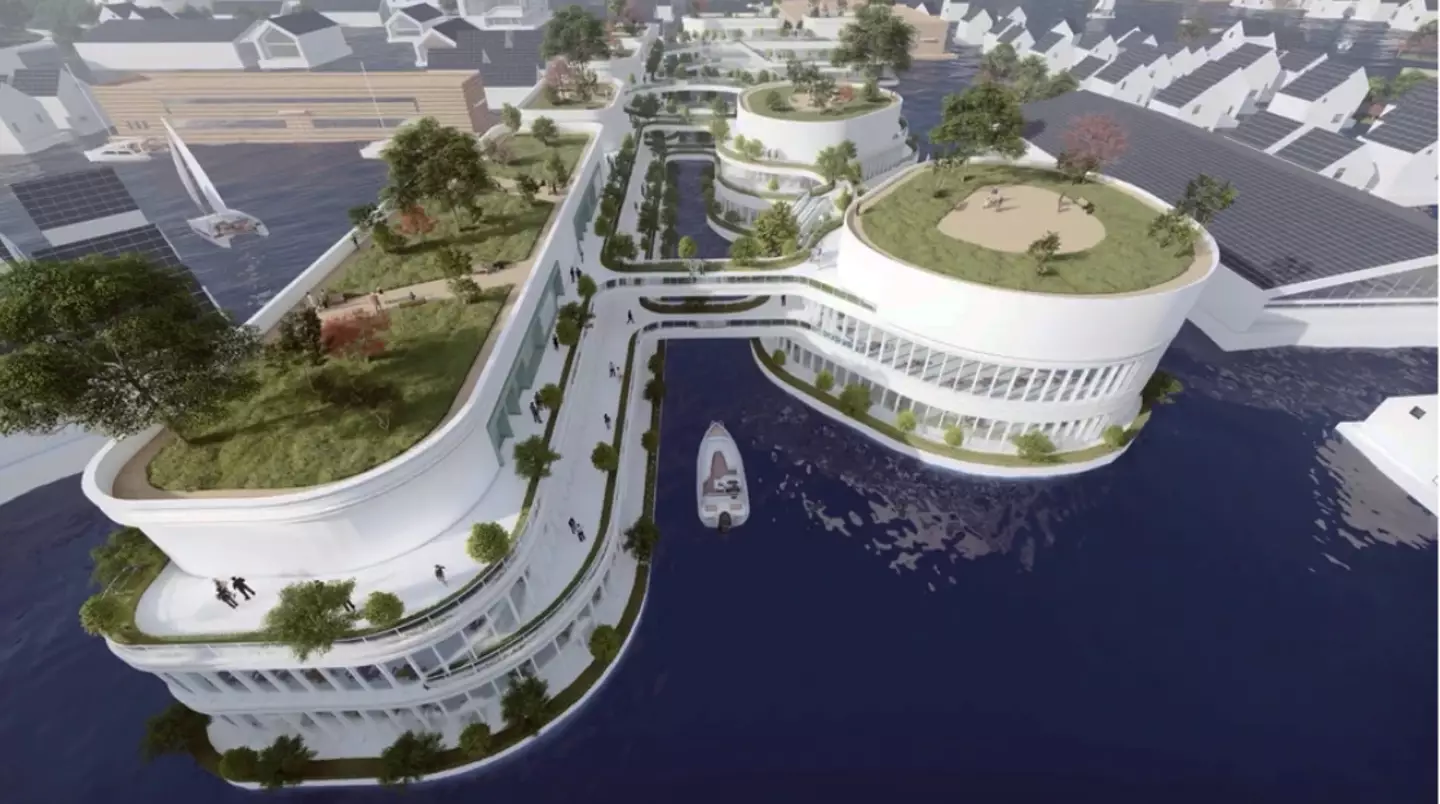 Dogen City, a marine-based that adapts to climate change.