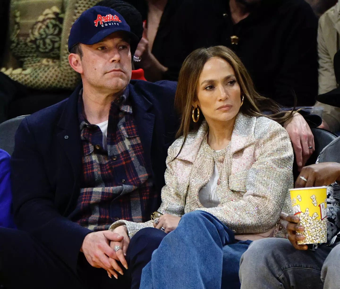 Ben Affleck and Jennifer Lopez seen together in March 2024. (Kevork Djansezian/Getty Images)