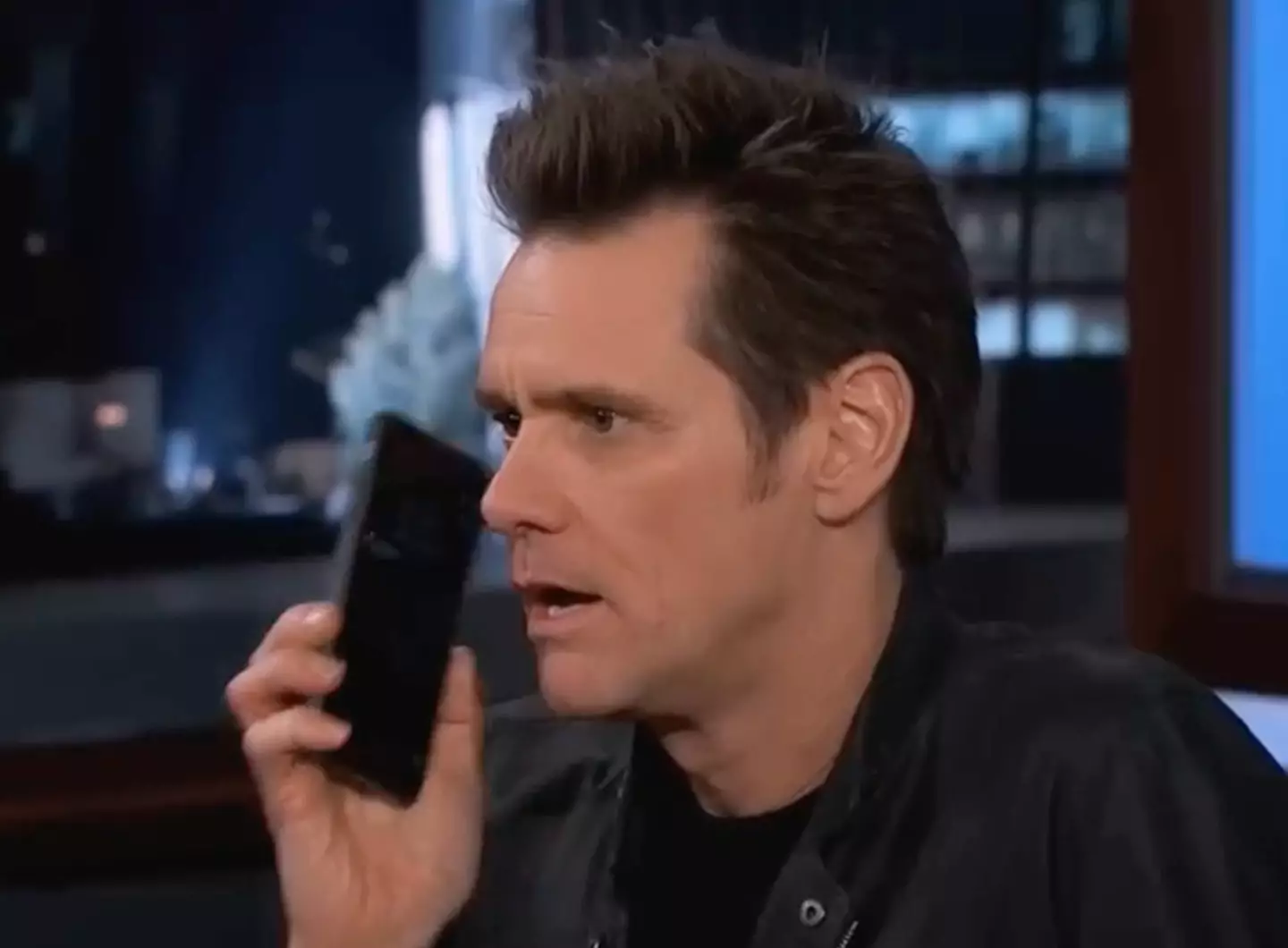 Carrey ended up being 'hypnotized'.