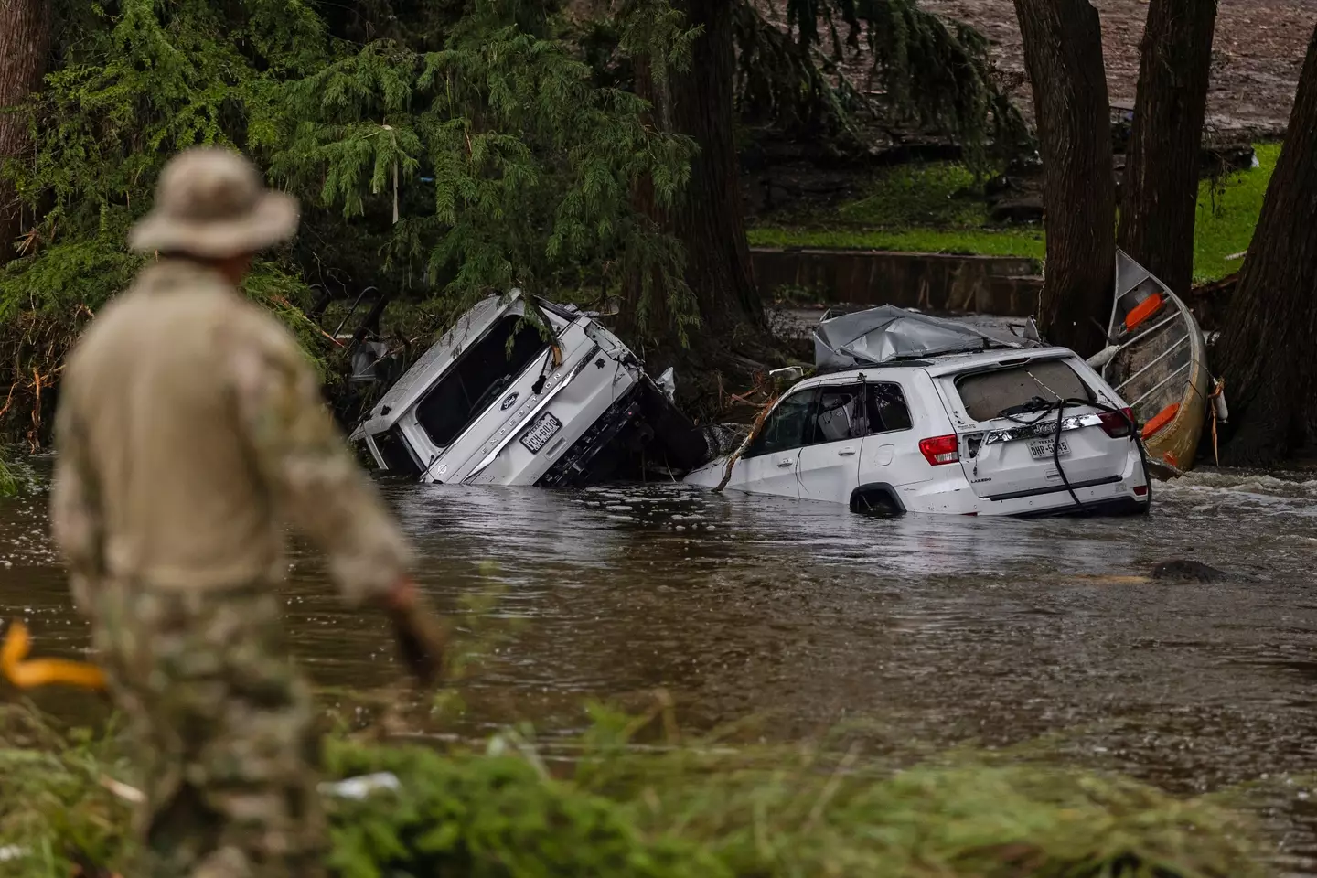 The floods have caused huge devastation (Jim Vondruska/Getty Images)