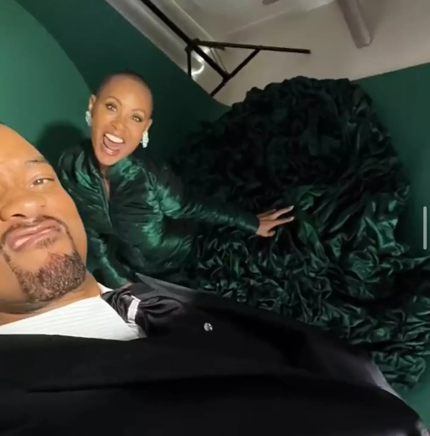 The Smiths before the Oscars.