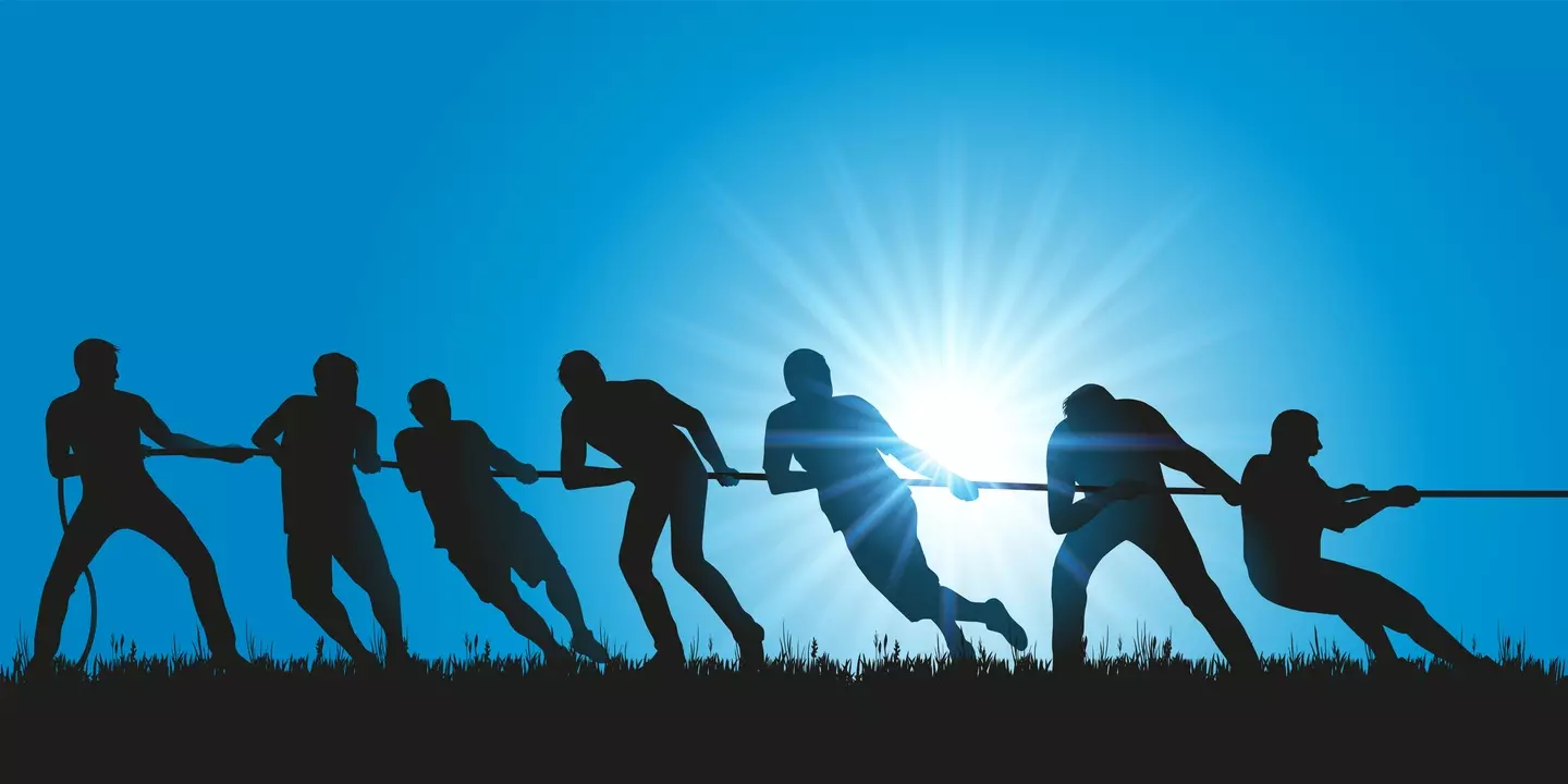 Tug of war used to be an Olympic sport (Getty Stock Images/Pict Rider)