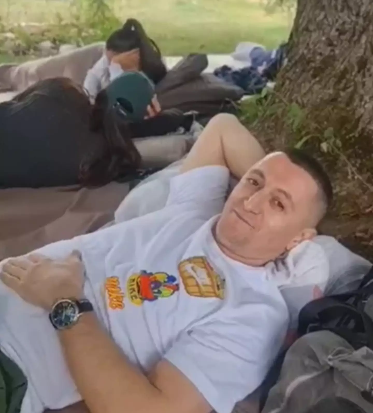 Thankfully, those taking part are allowed toilet breaks and time to eat and drink.