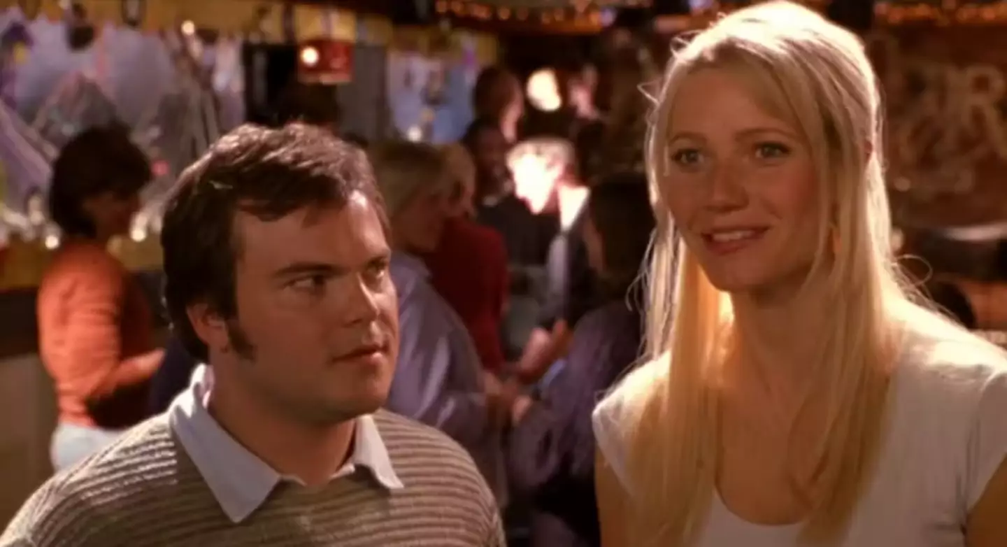 Jack Black starred in Shallow Hal alongside Gwenyth Paltrow in 2001 (20th Century Fox)