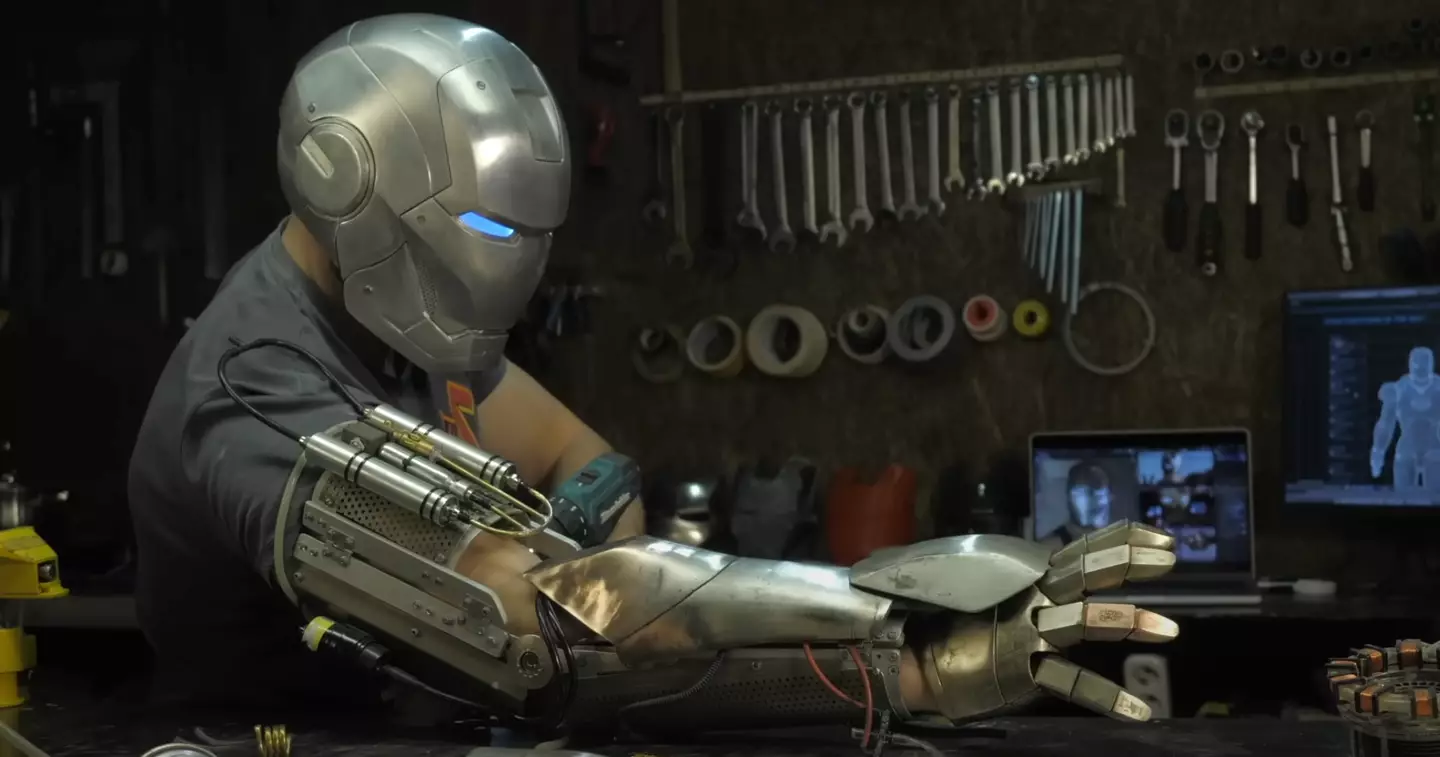 Marvel fans have been blown away by the work in progress (ALEX LAB/YouTube)