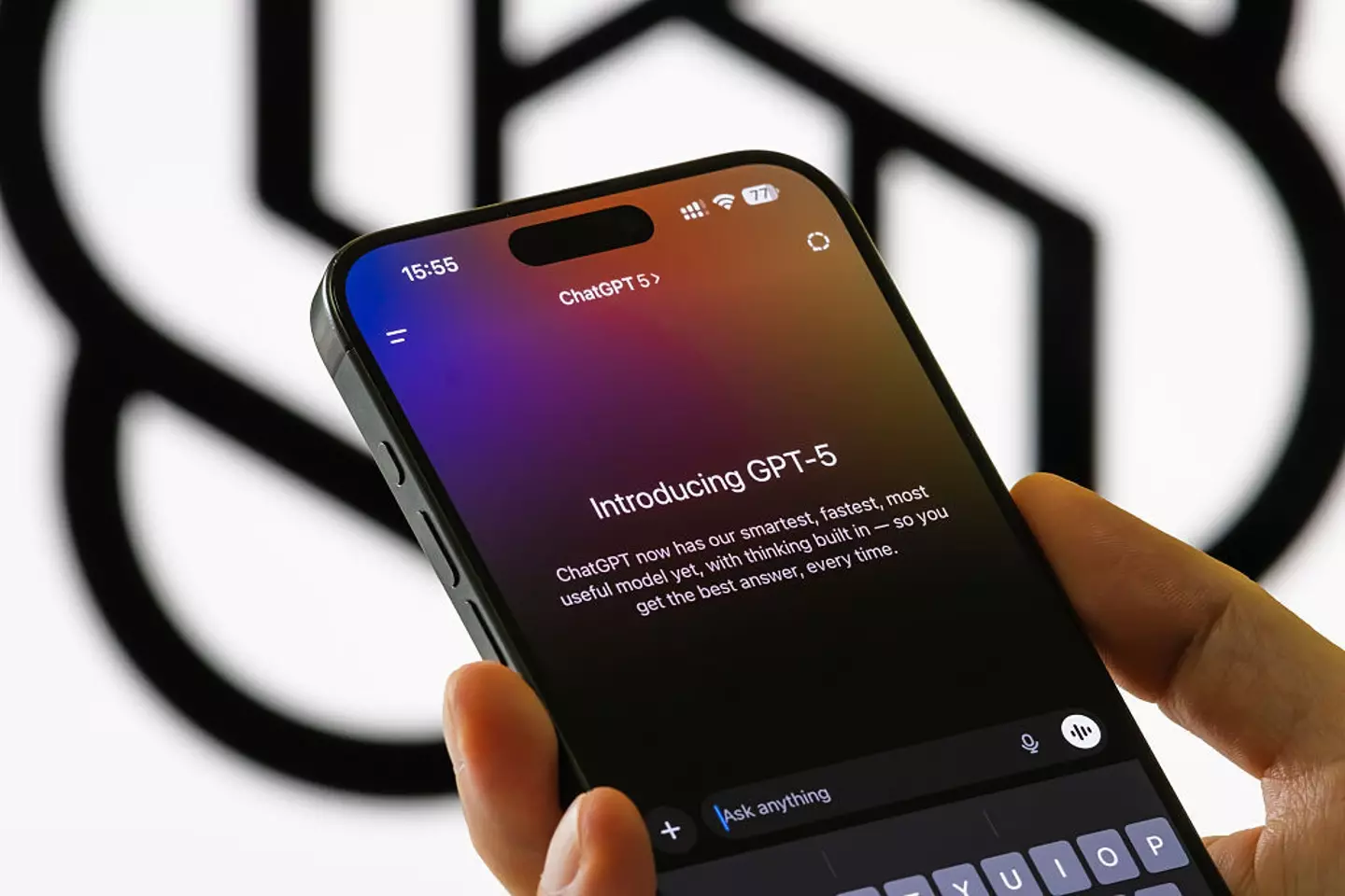 The AI software ChatGPT is not a viable tool for medical advice (Cheng Xin/Getty Images)