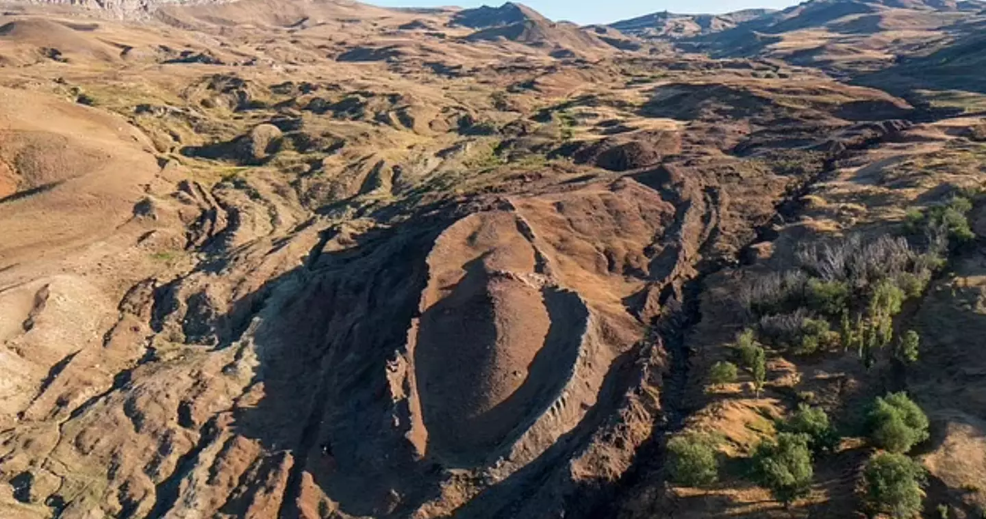 The team have been excavating an area which has samples to suggest human interaction.