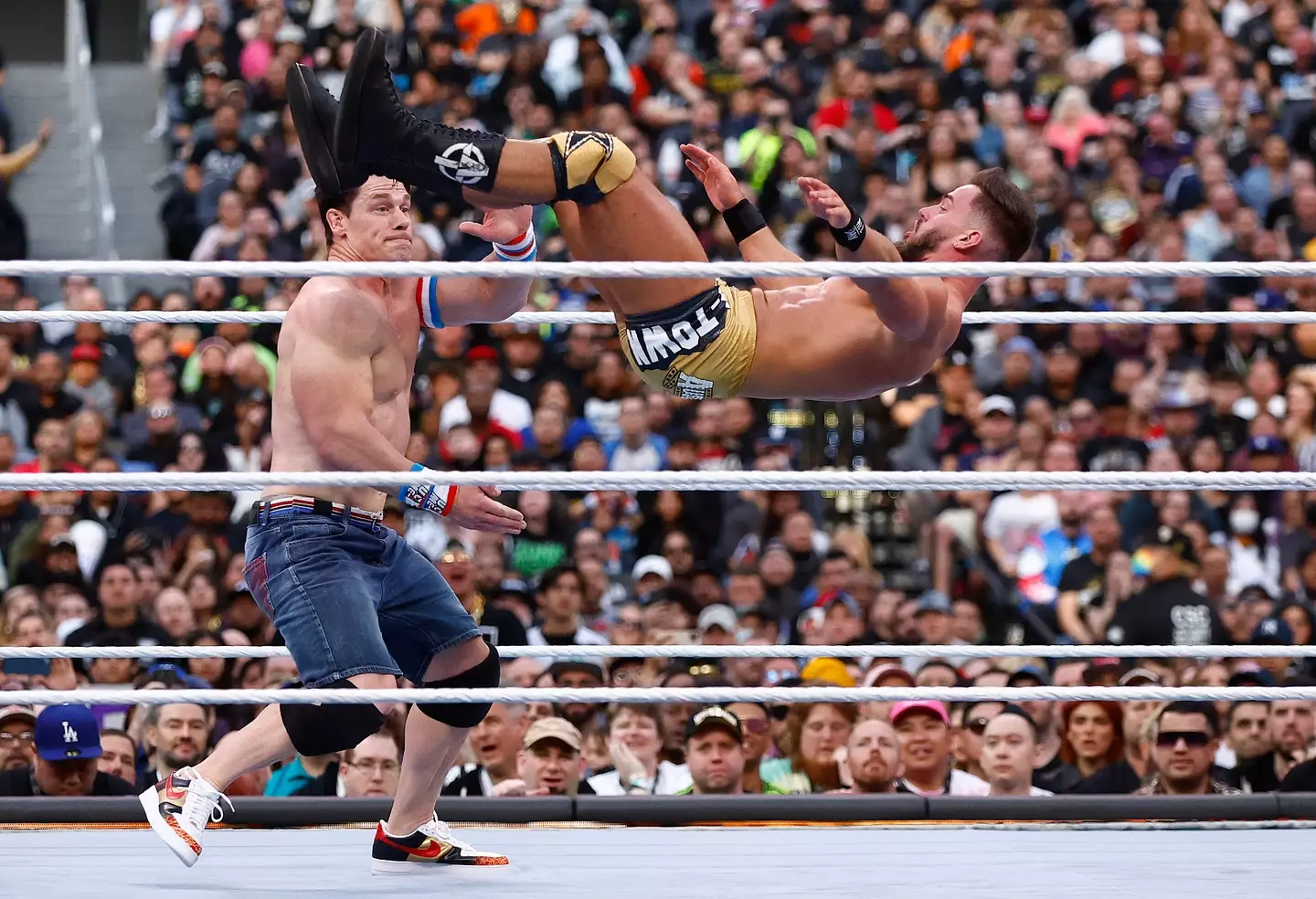 John Cena addressed the notion of him retiring from wrestling.