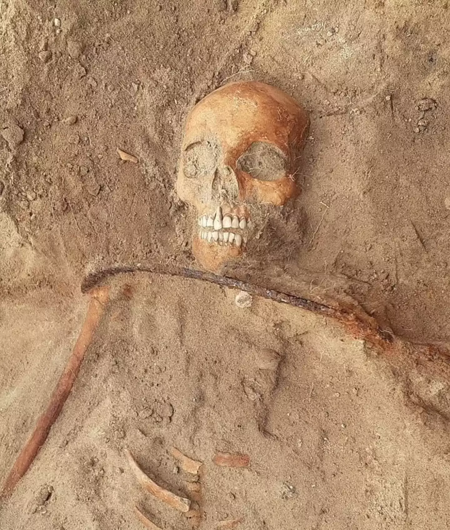 Experts say the child must have been 'greatly feared'.