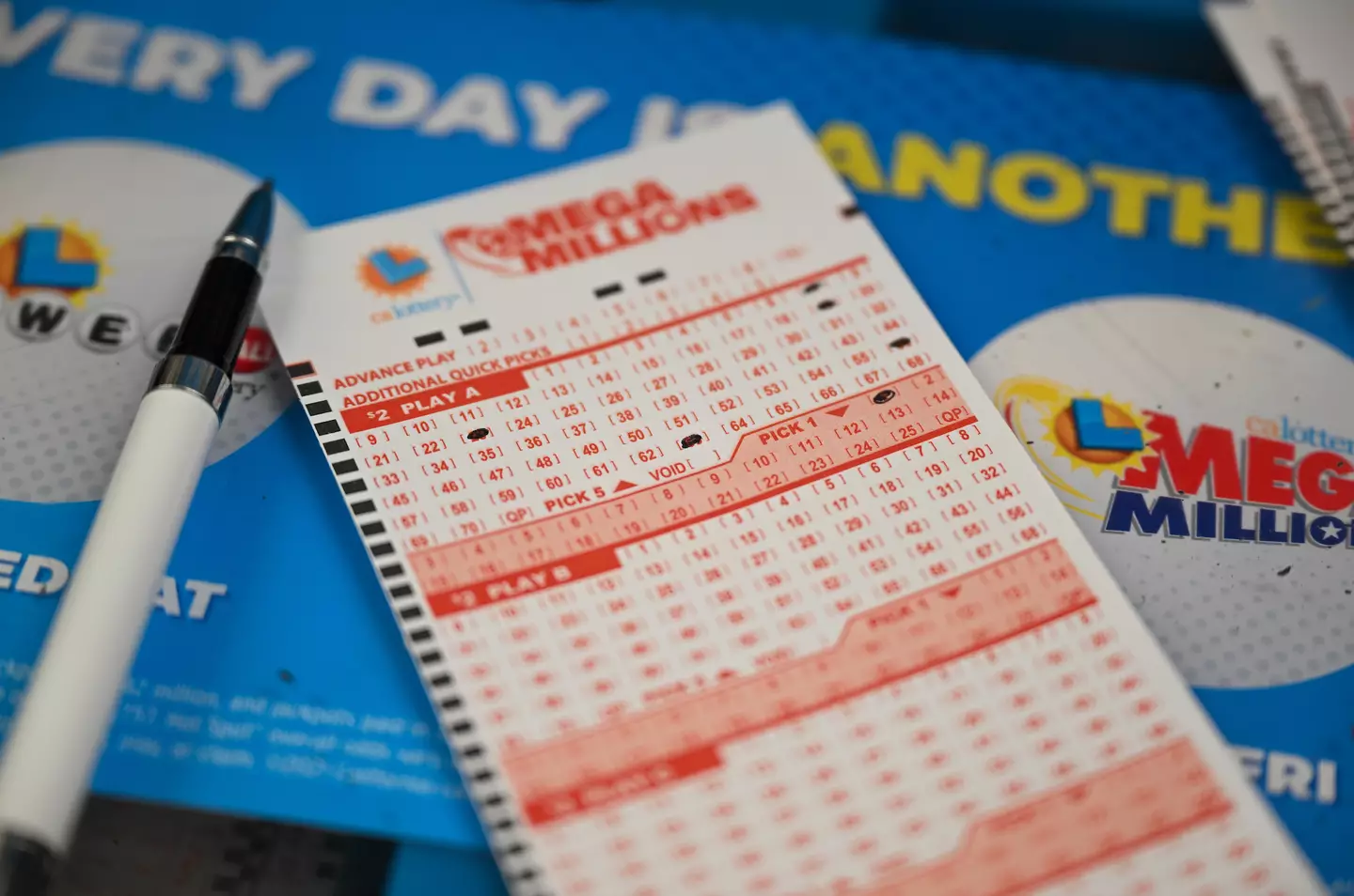 One unidentified Mega Millions ticket winner could be about to lose their $2.9 million jackpot. (Tayfun Coskun/Anadolu Agency via Getty Images)